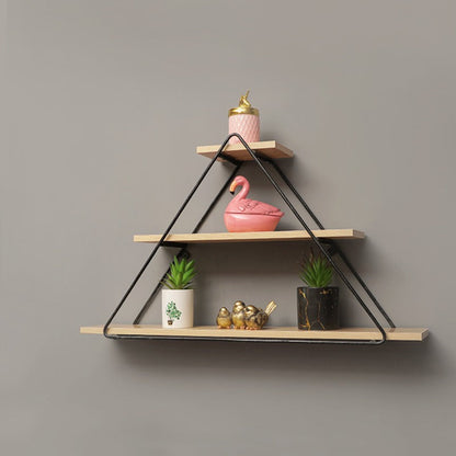 Chengxin Triangle Floating Wall Metal Organizer Shelf Decor - Special