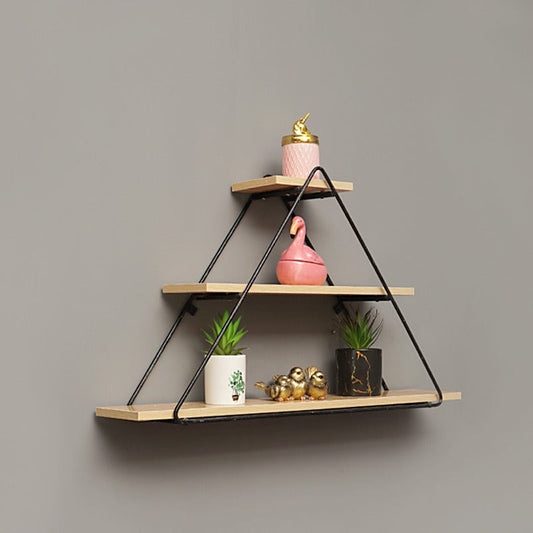 Chengxin Triangle Floating Wall Metal Organizer Shelf Decor - Special