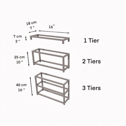 Schuhregal Metal Shoe Oganizer Storage Rack - Special