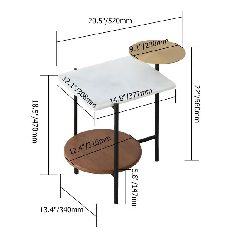 Substitute Living Lounge Drawing Bedroom Modern Side Coffee Serving Table