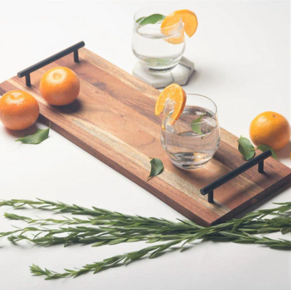 Creek Solid Wood Kitchen Serving Tray