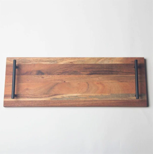 Creek Solid Wood Kitchen Serving Tray