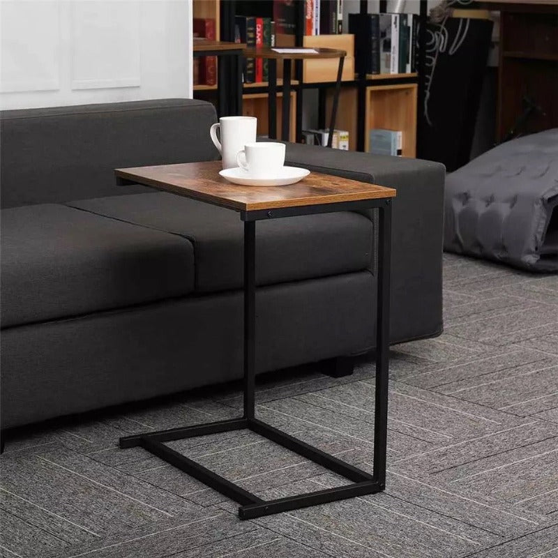 Straight Rectangle Bedside Coffee Laptop Office Table