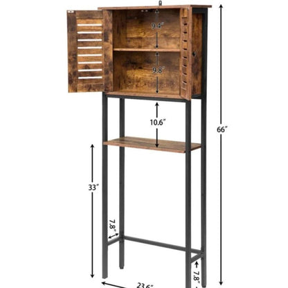 Lysine Over Toilet Organizer Rack