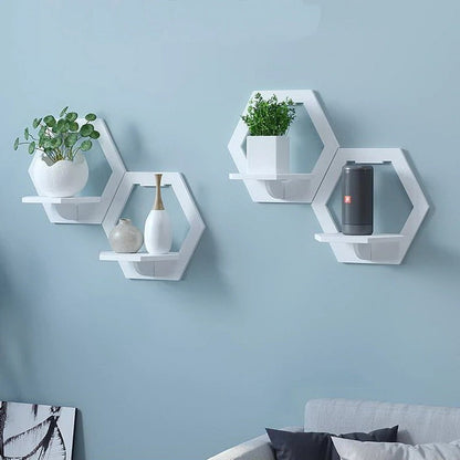 Creative Wall Mounted Organizer Shelf Decor