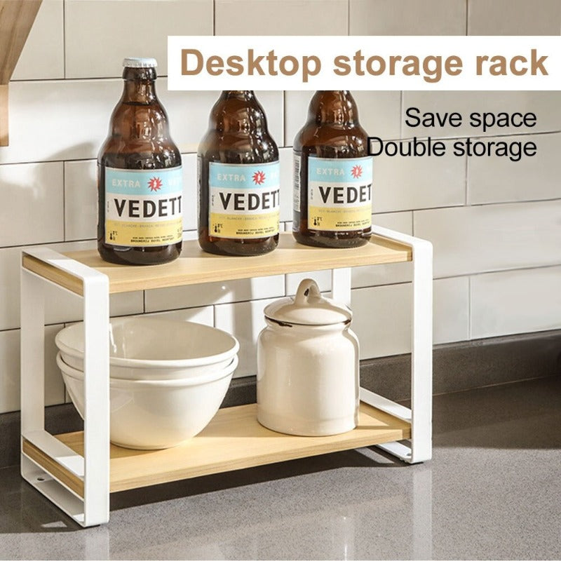 The Desktop Storage Rack (2-Tier)