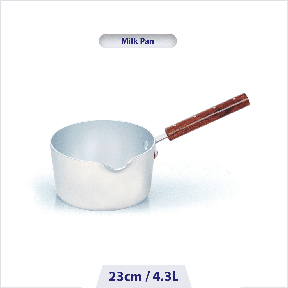 Kitchen King Silver Milk Pan