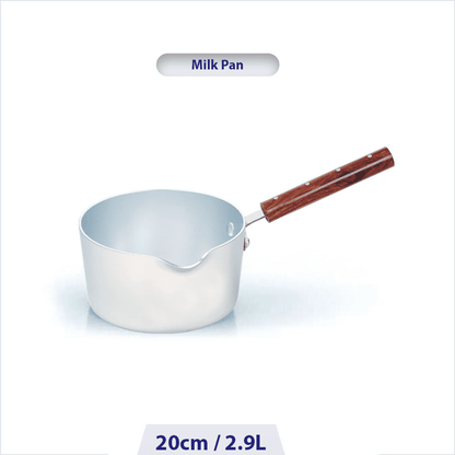 Kitchen King Silver Milk Pan